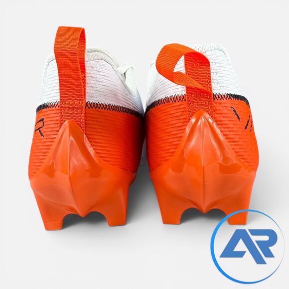 Nike Vapor Edge Speed 360 2 White Orange Football Cleats FQ4045-100 Size 9.5 main image 6